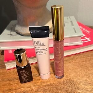 Estee Lauder Primer Set with Gold and Cream Accents